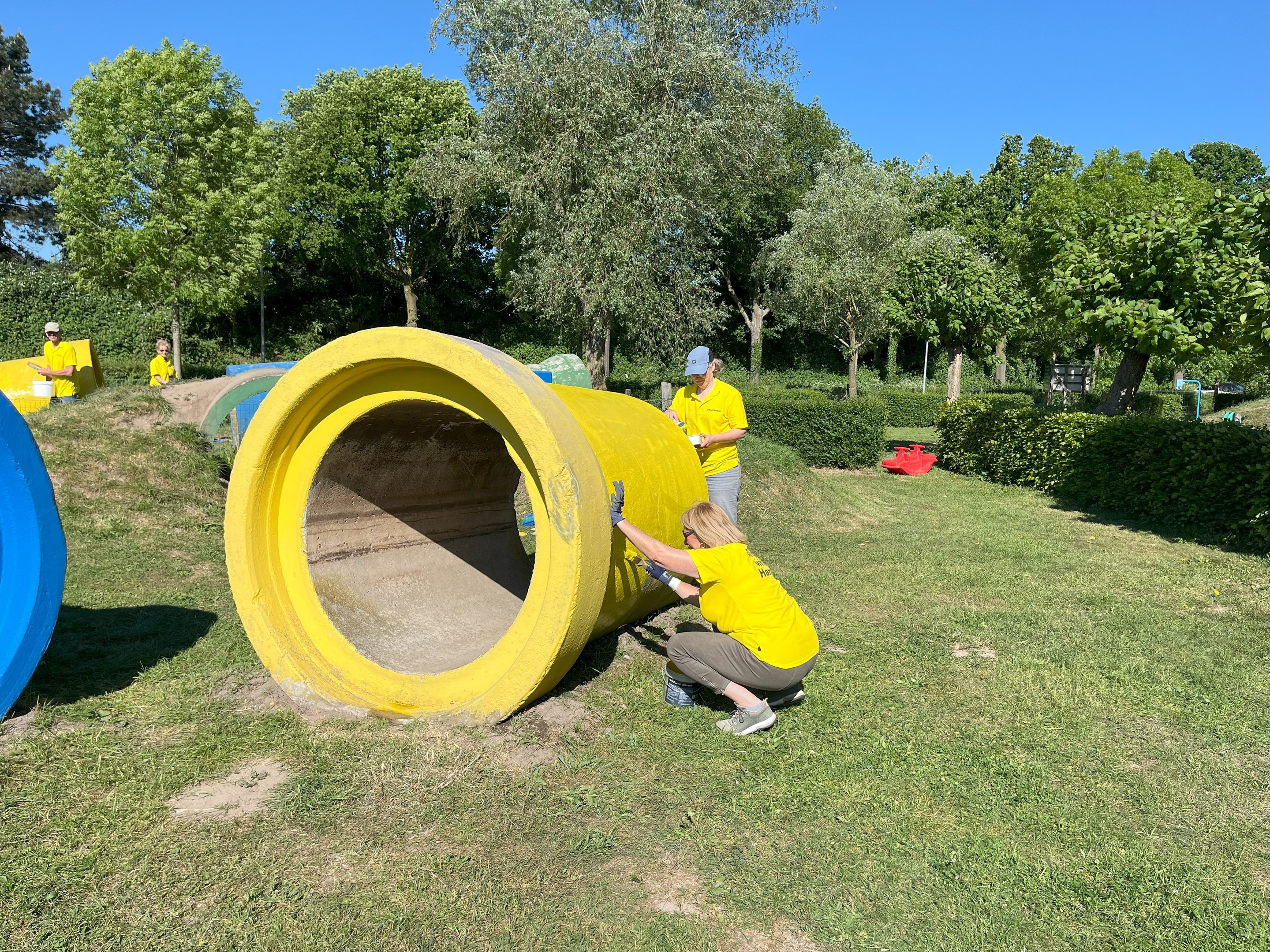 Barenbrug Holding spruces up “Hof van Kaatje” playground
