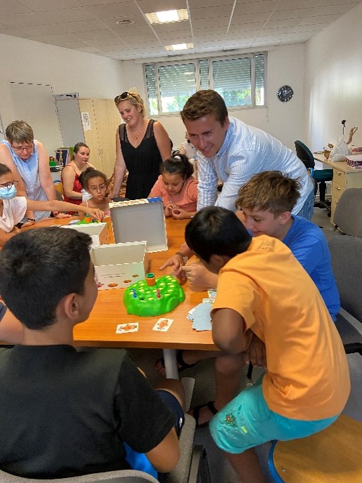 Barenbrug France visits children with visual and intellectual disabilities - France