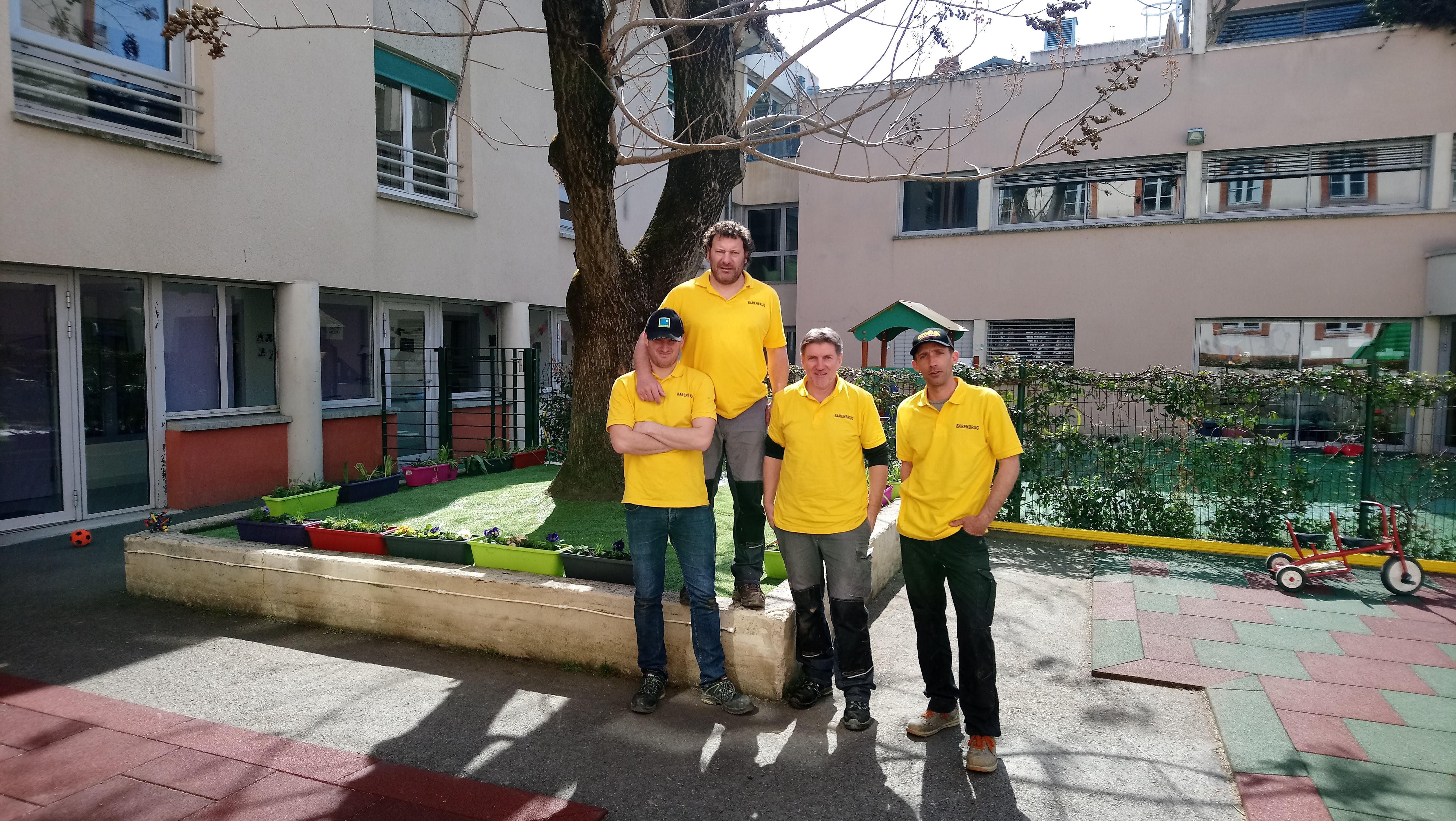 France: Barenbrug Tourneur Recherches supports Institute for blind children of Toulouse