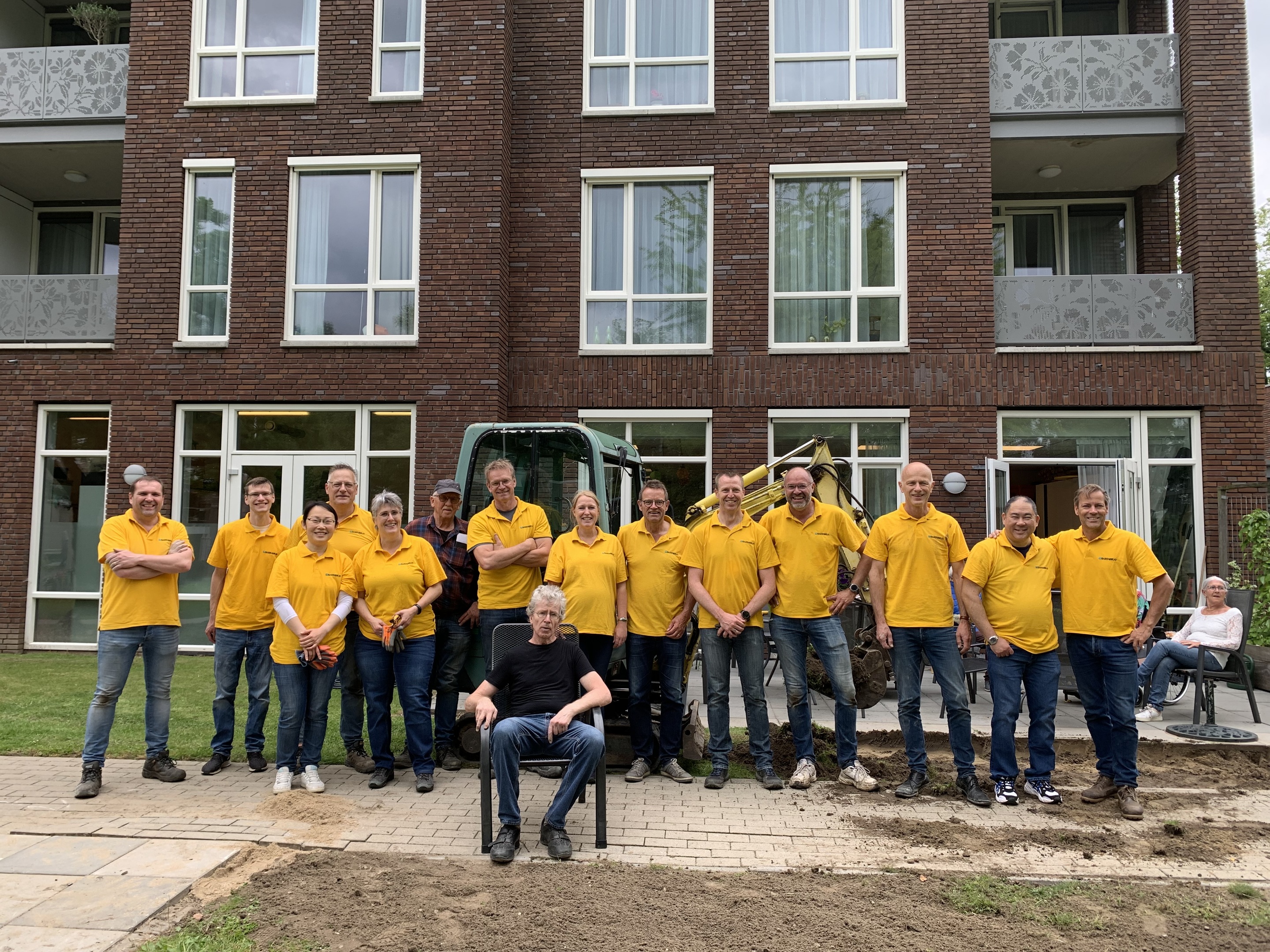 Barenbrug Holding improves outdoor space of the elderly care group RijnWaal in Huissen - The Netherlands