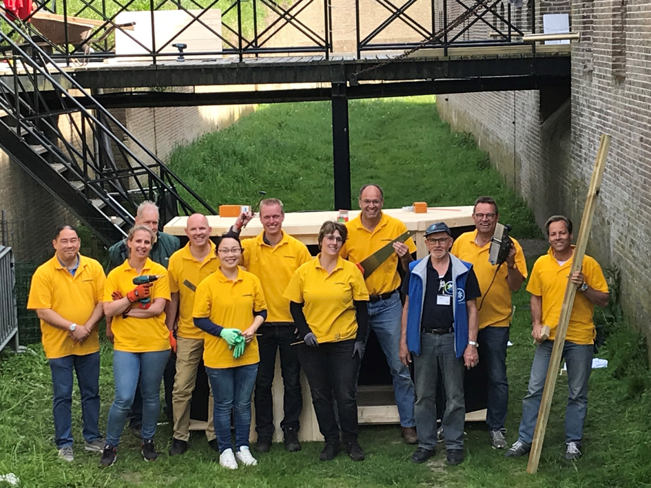 Working at Fort Pannerden - Holding