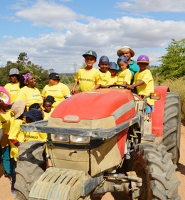 South Africa: Hands-on for the 'Helping with hands' project