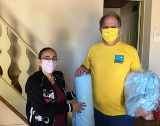 Barenbrug Brazil makes mouth masks - Brazil